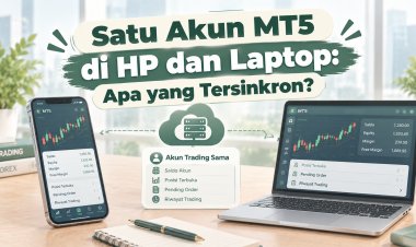 Satu Akun MT5 di HP dan Laptop: Apa yang Tersinkron?