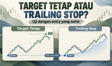 Target Tetap atau Trailing Stop? Uji dengan Entry Sama