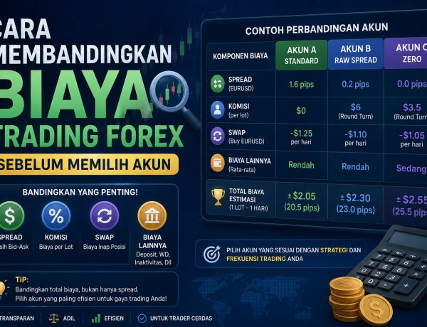 Cara Membandingkan Biaya Trading Forex Sebelum Memilih Akun