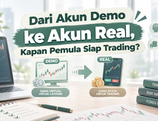 Dari Akun Demo ke Akun Real, Kapan Pemula Siap Trading?