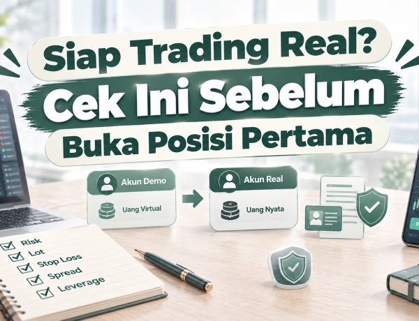 Siap Trading Real? Cek Ini Sebelum Buka Posisi Pertama