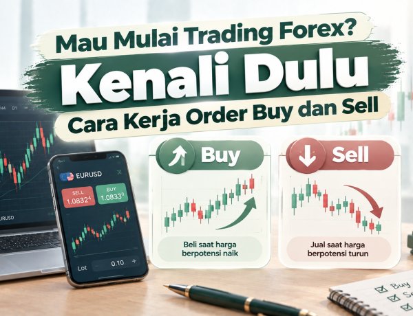 Mau Mulai Trading Forex? Kenali Dulu Cara Kerja Order Buy dan Sell