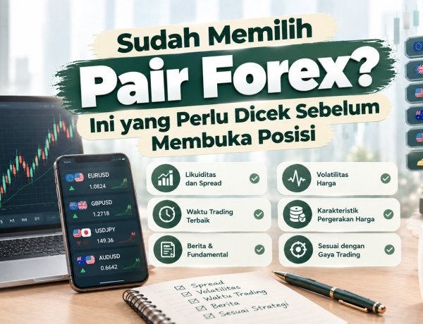 Sudah Memilih Pair Forex? Ini yang Perlu Dicek Sebelum Membuka Posisi