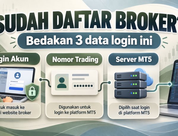 Setelah Daftar Broker: Bedakan Login Akun, Nomor Trading, dan Server MT5