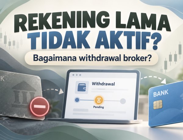 Rekening Lama Tidak Aktif, Bagaimana Withdrawal Broker?