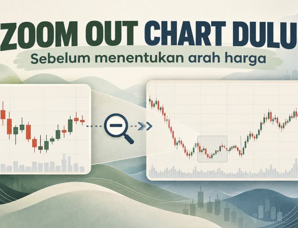 Zoom Out Chart Sebelum Menentukan Arah Harga