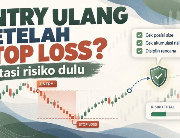 Mau Entry Ulang Setelah Stop Loss? Batasi Risiko Dulu