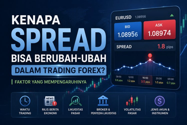 Kenapa Spread Bisa Berubah-ubah dalam Trading Forex? Faktor yang Mempengaruhinya