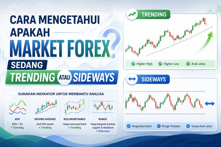 Cara Mengetahui Apakah Market Forex Sedang Trending atau Sideways