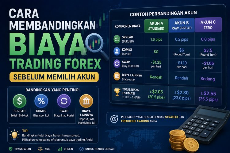 Cara Membandingkan Biaya Trading Forex Sebelum Memilih Akun