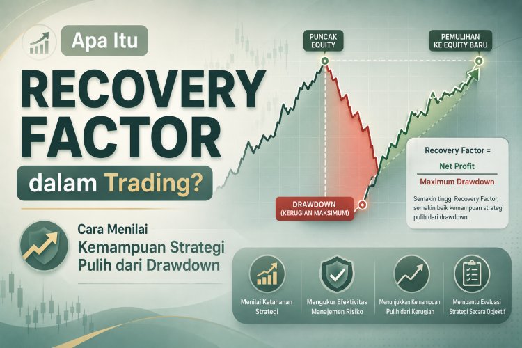 Apa Itu Recovery Factor dalam Trading? Cara Menilai Kemampuan Strategi Pulih dari Drawdown