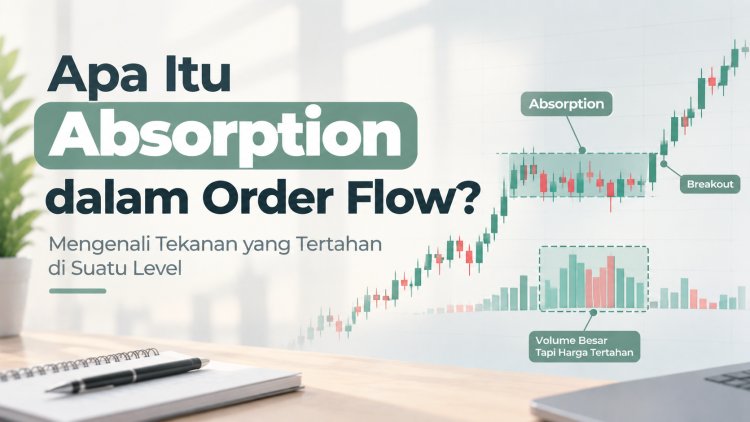 Apa Itu Absorption dalam Order Flow? Mengenali Tekanan yang Tertahan di Suatu Level