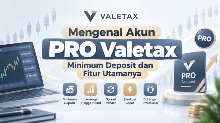 Mengenal Akun PRO Valetax: Minimum Deposit dan Fitur Utamanya