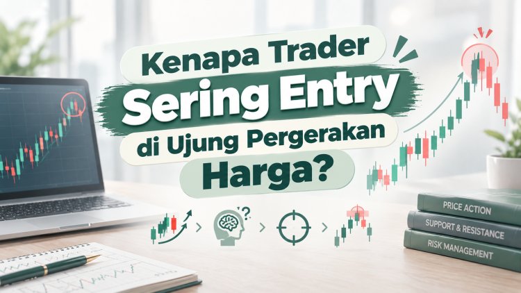 Kenapa Trader Sering Entry di Ujung Pergerakan Harga?