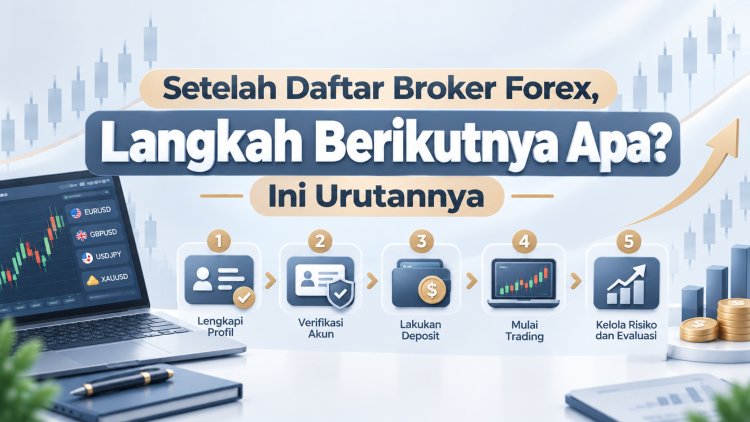 Setelah Daftar Broker Forex, Langkah Berikutnya Apa? Ini Urutannya