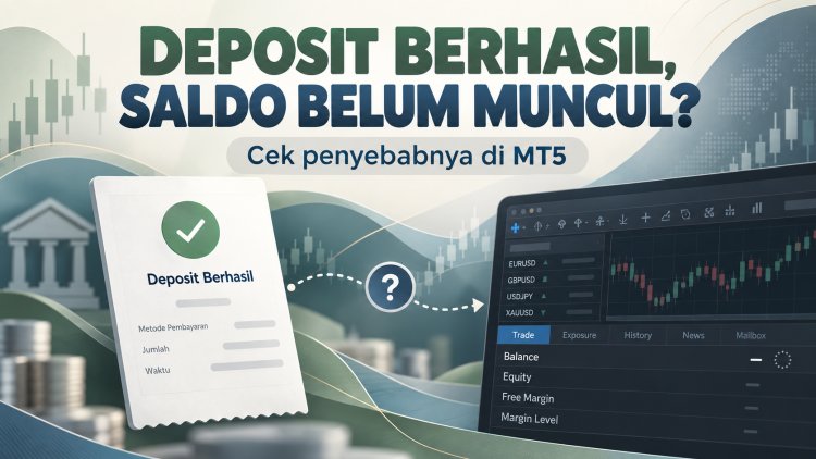 Deposit Berhasil tetapi Saldo Belum Muncul di MT5? Cek Penyebabnya