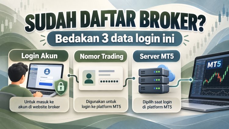 Setelah Daftar Broker: Bedakan Login Akun, Nomor Trading, dan Server MT5
