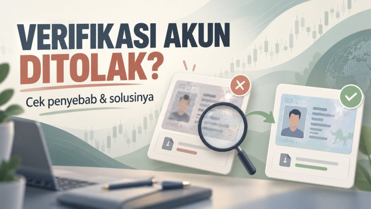 Verifikasi Akun Broker Ditolak? Cek Penyebab dan Solusinya