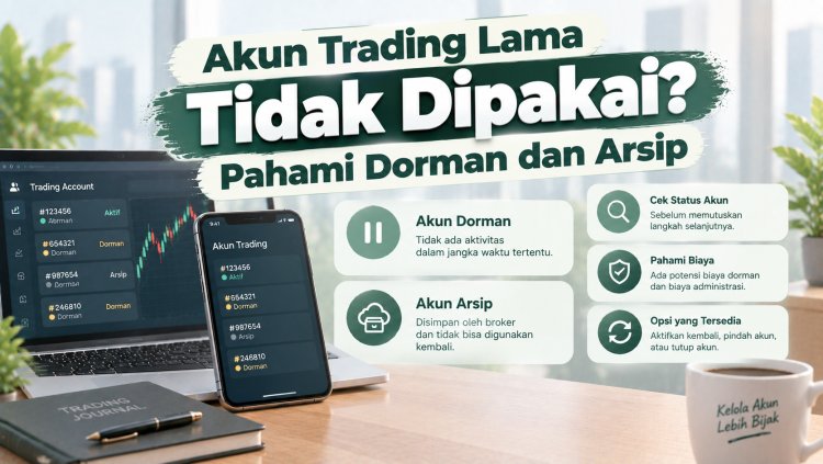 Akun Trading Lama Tidak Dipakai? Pahami Dorman dan Arsip