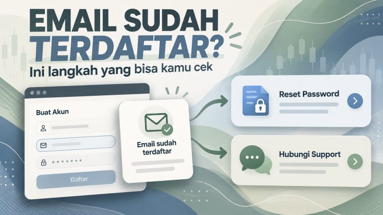 Email Sudah Terdaftar di Broker? Ini yang Perlu Dilakukan
