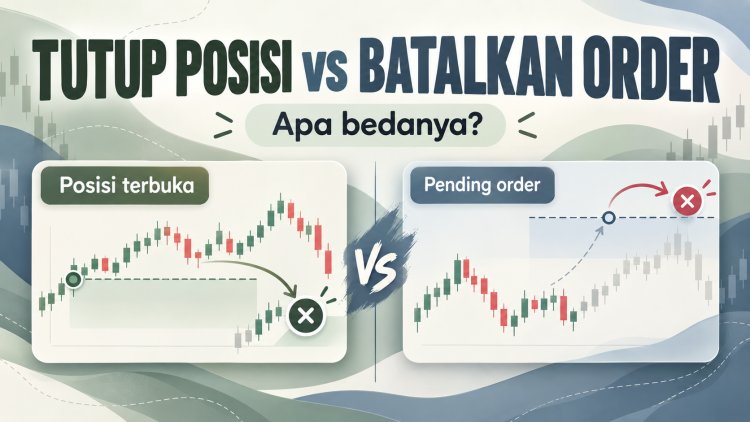 Menutup Posisi dan Membatalkan Order: Apa Bedanya?