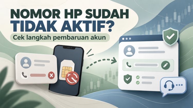 Nomor HP Akun Broker Sudah Tidak Aktif? Ini Langkahnya