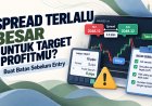 Spread Terlalu Besar untuk Target Profitmu? Buat Batas Sebelum Entry