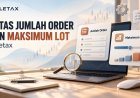 Batas Jumlah Order dan Maksimum Lot Valetax