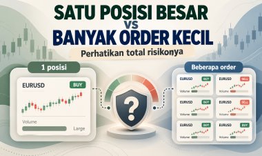 Satu Posisi Besar atau Banyak Order Kecil: Mana Risikonya?