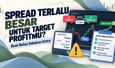 Spread Terlalu Besar untuk Target Profitmu? Buat Batas Sebelum Entry
