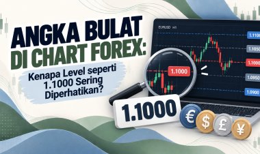 Angka Bulat di Chart Forex: Kenapa Level seperti 1.1000 Sering Diperhatikan?