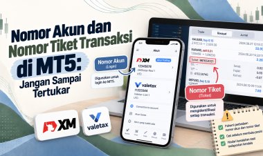 Nomor Akun dan Nomor Tiket Transaksi di MT5: Jangan Sampai Tertukar