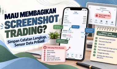 Mau Membagikan Screenshot Trading? Simpan Catatan Lengkap, Sensor Data Pribadi