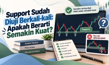 Support Sudah Diuji Berkali-kali: Apakah Berarti Semakin Kuat?