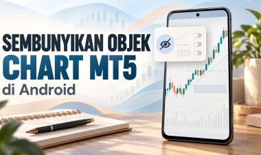 Cara Menyembunyikan Objek Chart MT5 Android