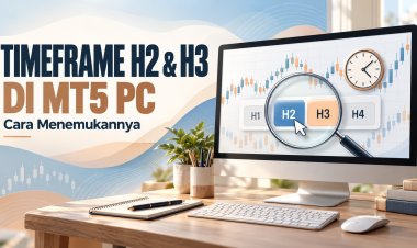 Cara Menemukan Timeframe H2 dan H3 di MT5 PC