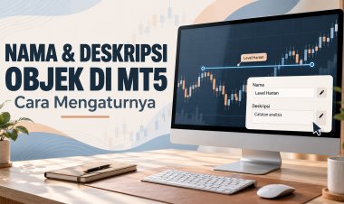 Cara Memberi Nama dan Deskripsi Objek di MT5