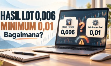 Hasil Hitung Lot 0,006, tetapi Minimum 0,01: Bagaimana?
