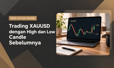 Trading XAUUSD dengan High dan Low Candle Sebelumnya