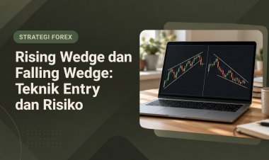 Rising Wedge dan Falling Wedge: Teknik Entry dan Risiko
