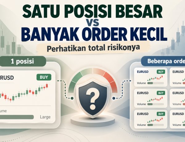 Satu Posisi Besar atau Banyak Order Kecil: Mana Risikonya?
