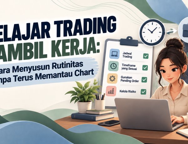 Belajar Trading Sambil Kerja: Cara Menyusun Rutinitas Tanpa Terus Memantau Chart