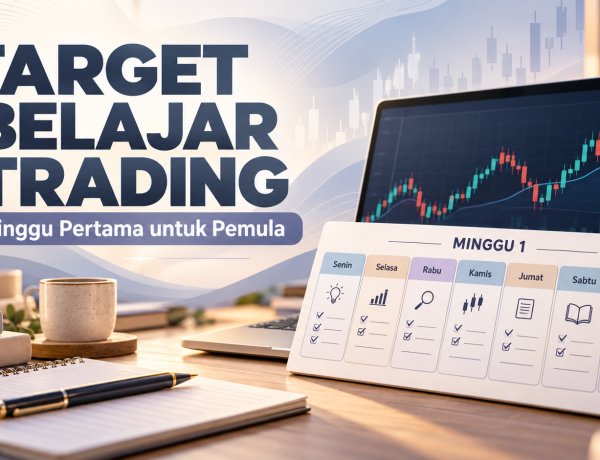Target Belajar Trading Minggu Pertama untuk Pemula