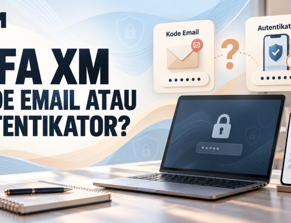 MFA XM: Kode Email atau Aplikasi Autentikator?