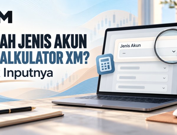 Salah Jenis Akun di Kalkulator XM? Cek Inputnya