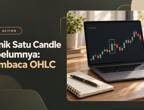 Teknik Satu Candle Sebelumnya: Membaca OHLC