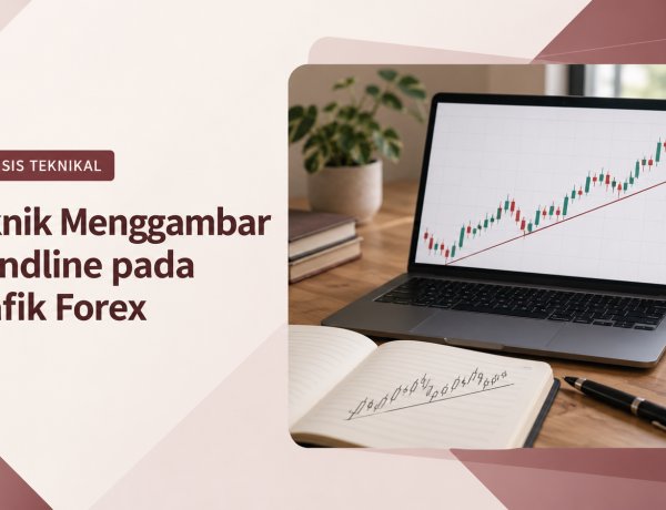 Teknik Menggambar Trendline pada Grafik Forex