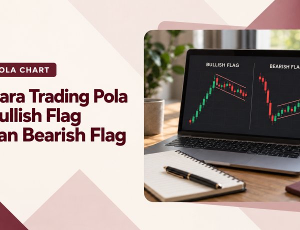 Cara Trading Pola Bullish Flag dan Bearish Flag