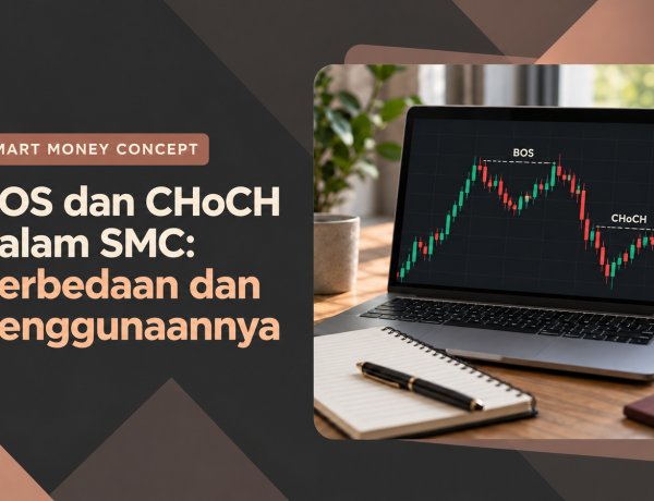 BOS dan CHoCH dalam SMC: Perbedaan dan Penggunaannya