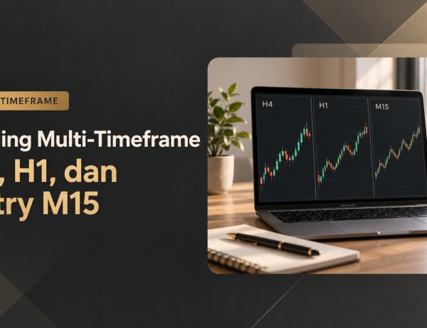 Trading Multi-Timeframe H4, H1, dan Entry M15